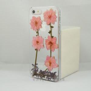 Pressed Flower Iphone 5 Case Real Flower Iphone 4s..