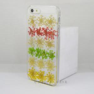 Pressed Flower Iphone 4s Case Real Flower Iphone 5..