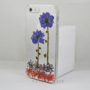Pressed Flower Iphone 5 Case Real Flower Iphone 4..