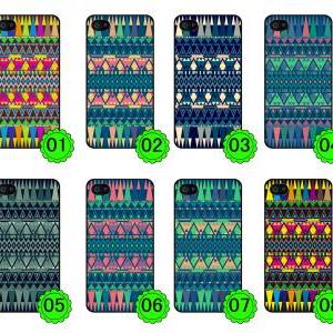 Aztec Pattern (8 Designs) - Iphone 4 4s Case..