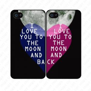 I Love You To The Moon And Back Couple Love -..